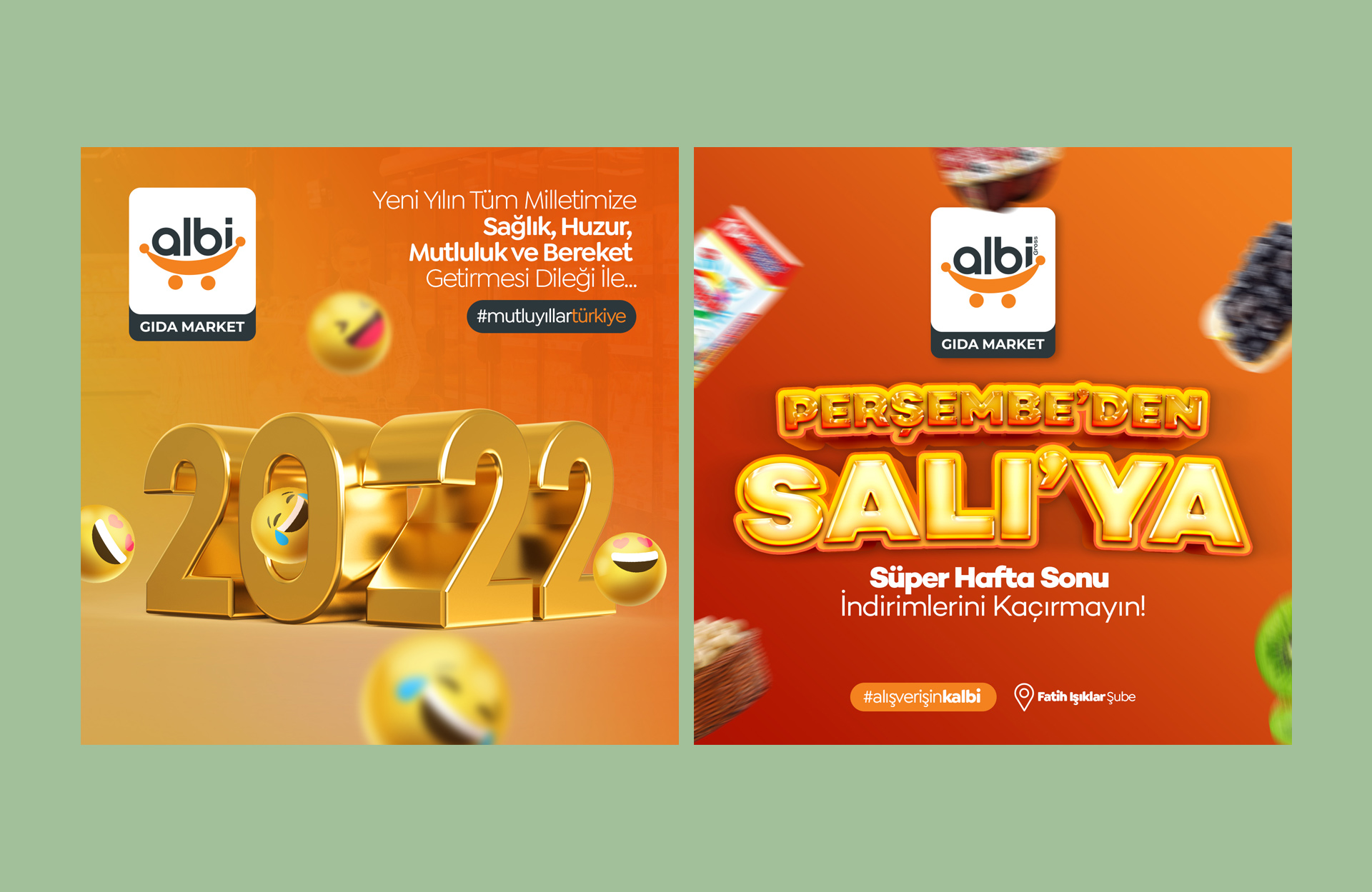 ALBİ GIDA MARKET, Dijital Medya
