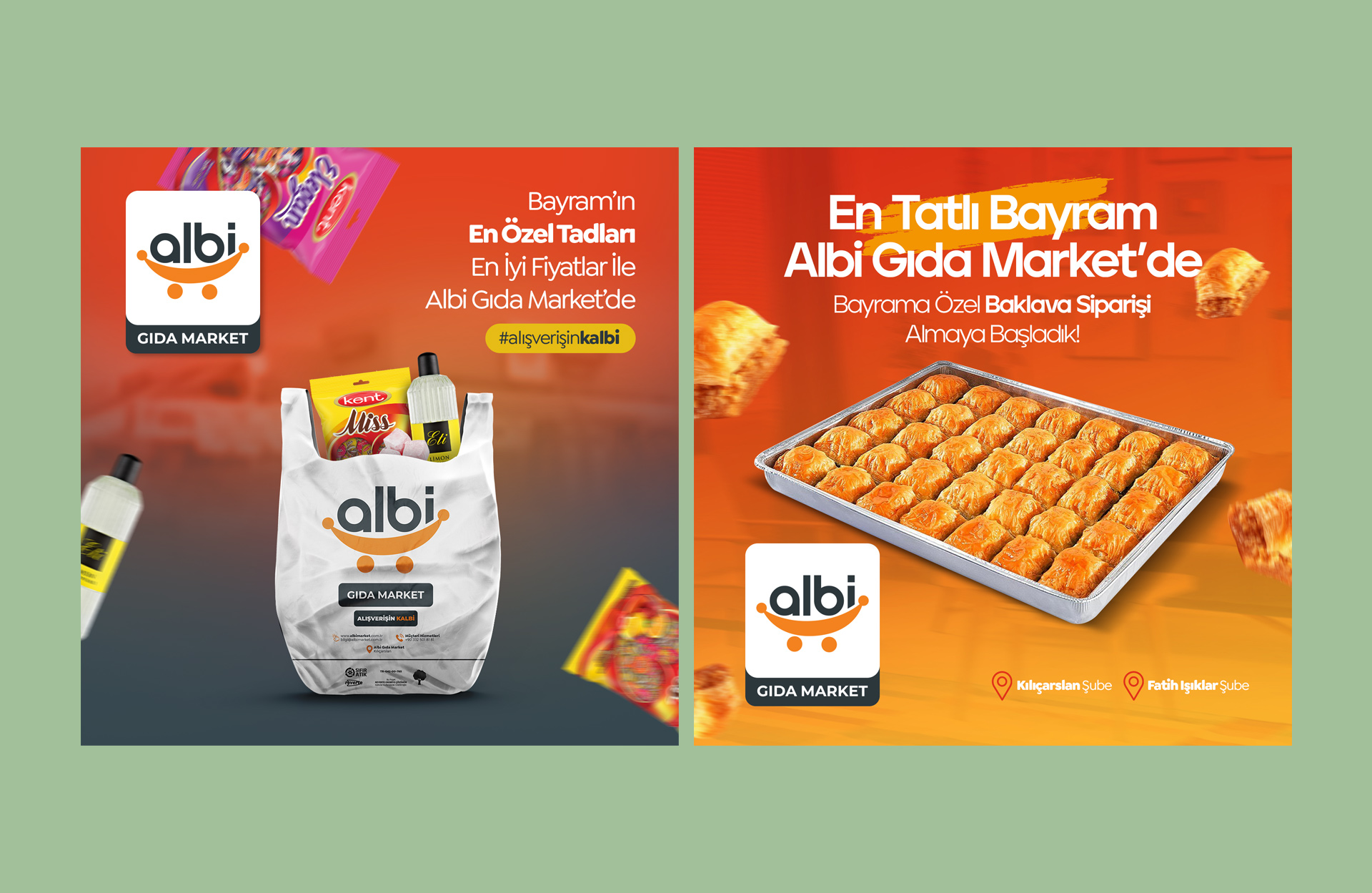 ALBİ GIDA MARKET, Dijital Medya